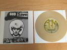 SEX PISTOLS - GOD SAVE THE QUEEN - GOLD/CREAM COLOUR VINYL - RONNIE/MYRA SLEEVE