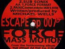 Force Mass Motion ?– Escape EP * Oldskool - Vinyl - Hardcore - Jungle - Rave *