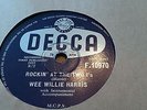 WEE WILLIE HARRIS ROCKIN AT THE TWO I'S & BACK TO SCHOOL AGAIN DECCA F10970