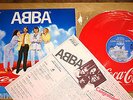 ABBA SLIPPING THROUGH MY FINGERS WITHDRAWN COCA-COLA PICTURE DISC PROMO LP 1980