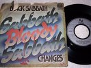 BLACK SABBATH - SABBATH BLOODY SABBATH / CHANGES - 7