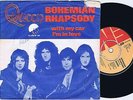 QUEEN Bohemian Rhapsody Danish 45PS 1975