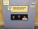 Manic Street Preachers Everything Must Go LP HMV Blue Vinyl