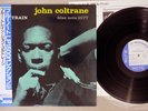 JOHN COLTRANE BLUE TRAIN BLUE NOTE BN 1577 Japanese Pressing OBI MONO Vinyl LP