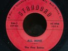 45pc-R&B Vocal Group-STANDORD XEP100-5105-The Five Satins- ******RARE
