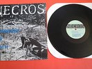 NECROS Conquest For Death Vinyl LP + POSTER EX ORIGINAL 1st PRES RARE PUNK