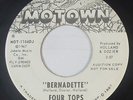 Northern Soul 45 - Four Tops - Bernadette - Motown - VG+ mp3 - promo