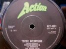 NORMAN JOHNSON & The SHOWMEN Your Everything / Our Love 45 ACTION  NORTHERN SOUL