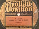 Aeolian 12124 Novelty 5 (Yerkes) SHAKE RATTLE & ROLL 191978 rpm VG+ 1st ROCK use