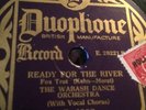 78 rpm HOT DANCE WABASH D.O.(no USA issue) Red Nichols READY 4 RIVER   Duophone