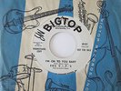 THE V.I.P.'s: I'm On To You Baby/If He Wants Me - Bigtop Soul Promo 45 M- (wol)