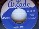Joey Micheals ROCKABILLY Arcade 45 Sixteen Cats Too Blue To Cry Michaels w6357