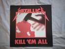 METALLICA. Kill 'em All. Incl. insert On mottled gold colour vinyl Ltd edtn.