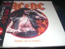 AC/DC Paris In Flames LP unplayed color  w/booklet   OBI
