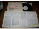 G.LIGETI - Aventures Rare German LP Avant Garde Contempory Wergo 67 W/Insert