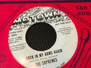 THE SUPREMES RARE ONE SIDED PROMO 45 MOTOWN LABEL M-1075 BACK IN MY ARMS AGAIN