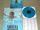 Nirvana - Nevermind (Geffen Records, Blue Vinyl, Poster, Insert, Like New)