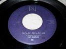 The Beatles-Please Please Me/From Me To You-Vee Jay Vinyl 45-Purple Label