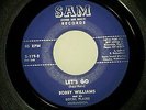 Bobby Williams & his Royal Flairs RARE Surf Hot Rod Garage 7 45 RPM  SAM 119