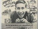 JOHNNY LEGEND / RAY CAMPI Rockabilly Rumble '92 Rollin' Rock LP autographed +pix