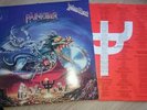 Judas Priest painkiller ORG FIRST PRESS LP 1990 CBS +OIS VG+ ROB HALFORD HEAVY