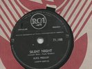 ELVIS  PRESLEY   SOUTH AFRICA  78    SILENT  NIGHT     VG++
