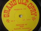 1965? GRAND OLE OPRY LP Program 203 Porter Wagoner Sonny James WSM Country Radio