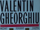 VALENTIN GHEORGHIU Piano plays MOZART, SCHUBERT & CHOPIN on First Press LP