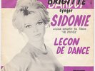 BRIGITTE BARDOT Sidonie  unique Denmark p/s 45 Lecon De Danse OST HEAR