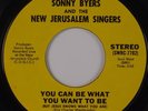SONNY BYERS & NEW JERUSALEM SINGERS: You Can Be BLACK GOSPEL Private Funk 45 Mp3