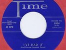 Bell Notes 45 I've Had It 1958 Garage Rock NM BB #6 USA Time 1004 First Pressing