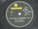 DEEP PURPLE river deep mountain high V. RARE 1968 NEW ZEALAND PARLOPHONE 7