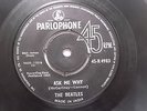 THE BEATLES 45 R 4983 BLACK PARLOPHONE PLEASE PLEASE ME rare SINGLE INDIA 29 VG+