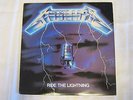 METALLICA-Ride The Lightning ** 1984 RARE PRESSING 12