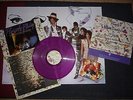PRINCE PURPLE RAIN 925-110-1 RARE PURPLE VINYL LP VGC + POSTER+ 12