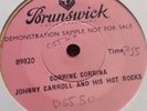 Johnny Carroll - Corrine Corrina (1 Sided Rockabilly Demo)