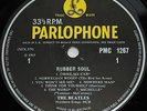 BEATLES 1965 Mono 1st Press UK Parlophone LP - Rubber Soul - 1G / 1G STAMPERS