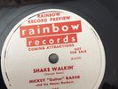 78 RPM Mickey GUITAR Baker RAINBOW DJ Shake Walkin PROMO  N- FLEX
