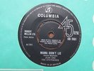 JEAN AND THE STATESIDES - Mama Didn't Lie  - 1965 Vinyl 7 inch Single - DB 7651