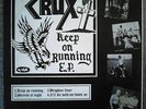 CRUX/CRASH - KEEP ON RUNNING 12'' Punk KBD Blitz Rare