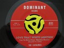 Rare BLUEGRASS/BOPPER 45-Catalinas-Love That White Lightnin'-Dominant Vg+ HEAR