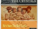 60S GIRL GROUP SPECTOR LONDON THE CRYSTALS HE'S SURE THE BOY PICTURE SLEEVE