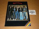 Rainbow 1977 UK Tour Programme + Ticket Deep Purple/Ritchie Blackmore/Dio