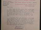 BEATLES FAN CLUB LETTER,1964,One-Off by Club Secretary,Hand Typed & signed.EXCLT