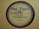5 CROWNS GOOD LUCK DARLIN'/YOU COULD BE MY LOVE/OLD TOWN 790 RARE DOO WOP 78