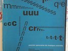 PIERRE HENRY/PIERRE SCHAEFFER PANORAMA DE MUSIQUE CONCRÈTE AVANT GARDE 1958 LP