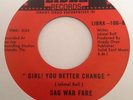 Crossover Soul 45 - Sag War Fare - Don't Be So Jive - Libra