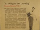 Barney Kessel “To Swing Or Not To Swing” Jazz LP Contemporary C3513 DG Mono