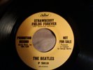 Beatles Strawberry Fields forever PROMO w.PS capitol 5810  7