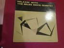 Relaxin' With the Miles Davis Quintet LP Mono (Prestige 7129, RVG) VG+/VG